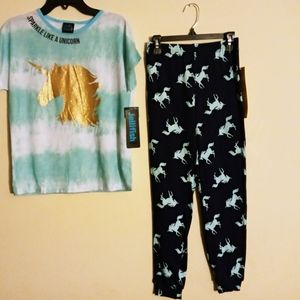 Sparkle Like A Unicorn Pj Set